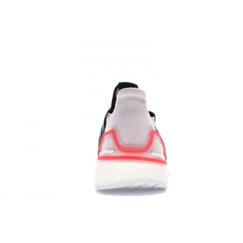 adidas Ultra Boost 2019 Core Black Active Red - мужская сетка размеров