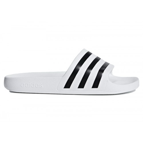 adidas Adilette Aqua Slides Cloud White - мужская сетка размеров