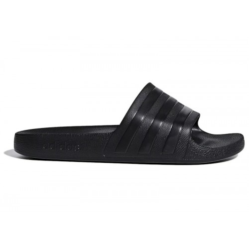 adidas Adilette Aqua Slides Core Black - мужская сетка размеров
