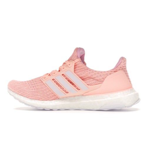Кроссы adidas Ultra Boost 4.0 Clear Orange (W) - женская сетка размеров