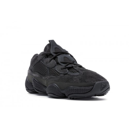 Кроссы adidas Yeezy 500 Utility Black - мужская сетка размеров