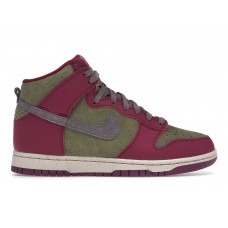 Женские кроссовки Nike Dunk High Dynamic Berry (W)