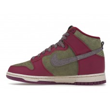 Женские кроссовки Nike Dunk High Dynamic Berry (W)