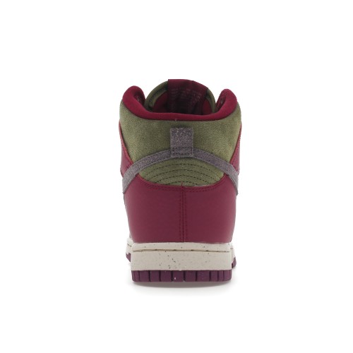 Кроссы Nike Dunk High Dynamic Berry (W) - женская сетка размеров
