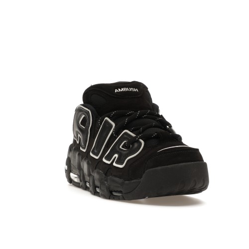 Кроссы Nike Air More Uptempo Low AMBUSH Black - мужская сетка размеров