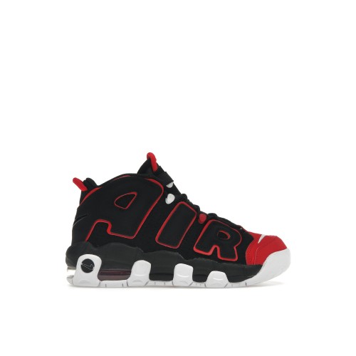 Кроссы Nike Air More Uptempo 96 Red Toe (GS) - подростковая сетка размеров