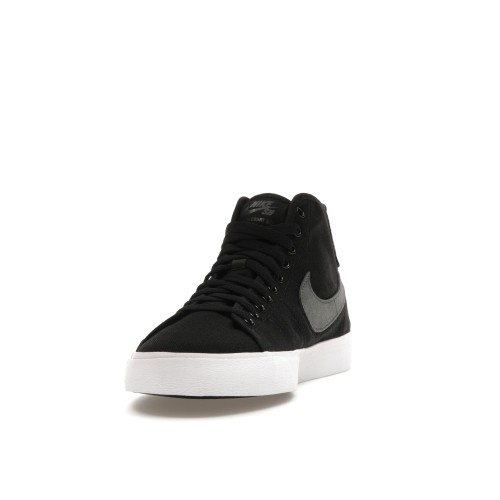 Кроссы Nike SB Blazer Court Mid Premium Black Anthracite - мужская сетка размеров