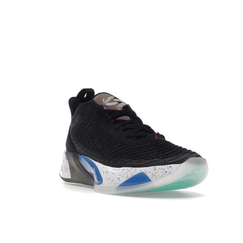 Кроссы Jordan Luka 1 Black Signal Blue - мужская сетка размеров