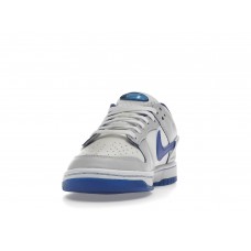 Женские кроссовки Nike Dunk Low Worldwide White Blue (W)