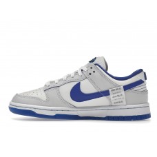 Женские кроссовки Nike Dunk Low Worldwide White Blue (W)
