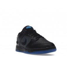 Женские кроссовки Nike Dunk Low Black Royal Iridescent (W)