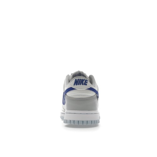 Кроссы Nike Dunk Low Ivory Hyper Royal (GS) - подростковая сетка размеров