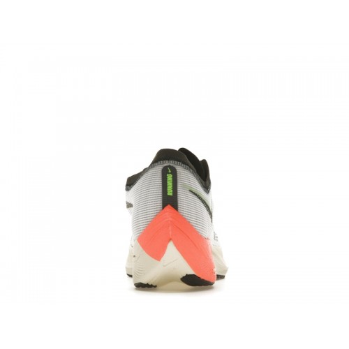 Кроссы Nike ZoomX Vaporfly Next% 2 Coconut Milk Ghost Green Bright Crimson - мужская сетка размеров