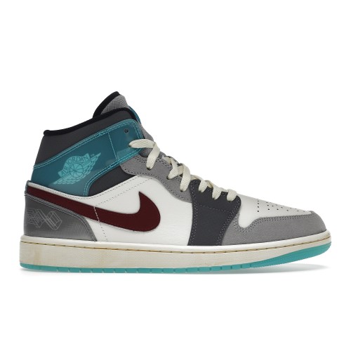 Кроссы Jordan 1 Mid SE Exploration Unit - мужская сетка размеров