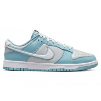 Кроссовки Nike Dunk Low Retro Fleece Swoosh Worn Blue