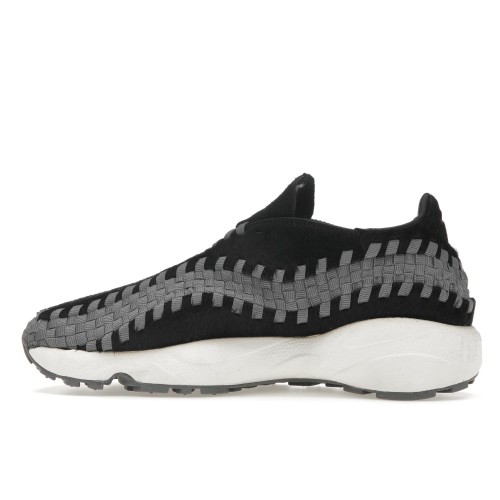 Кроссы Nike Air Footscape Woven Black Smoke Grey (W) - женская сетка размеров