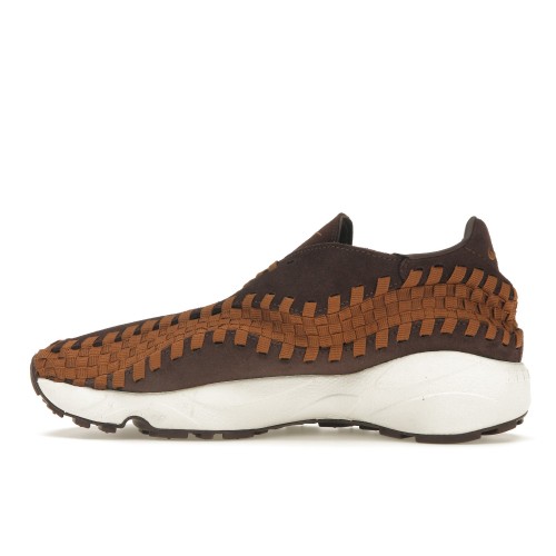 Кроссы Nike Air Footscape Woven Earth (W) - женская сетка размеров