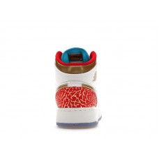 Подростковые Jordan 1 Mid Sneaker School NC to Chicago (GS)