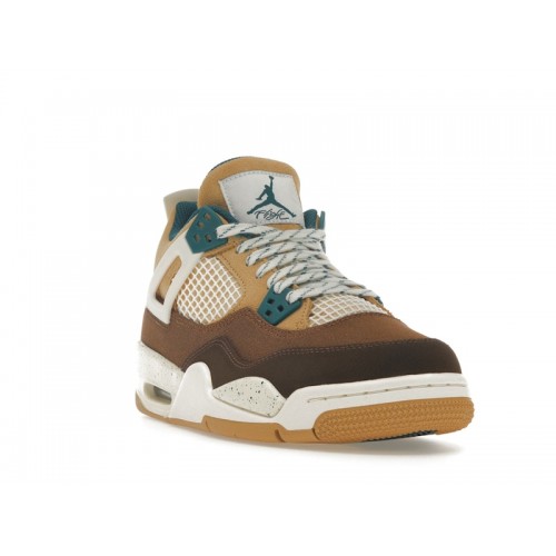 Кроссы Jordan 4 Retro Cacao Wow (GS) - подростковая сетка размеров