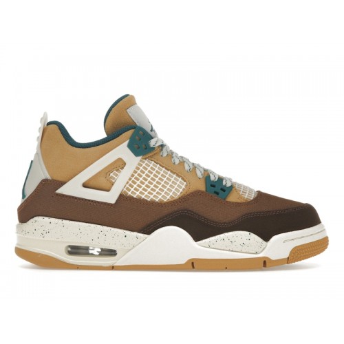 Кроссы Jordan 4 Retro Cacao Wow (GS) - подростковая сетка размеров