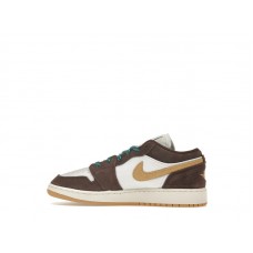 Подростковые Jordan 1 Low SE Cacao Wow (GS)