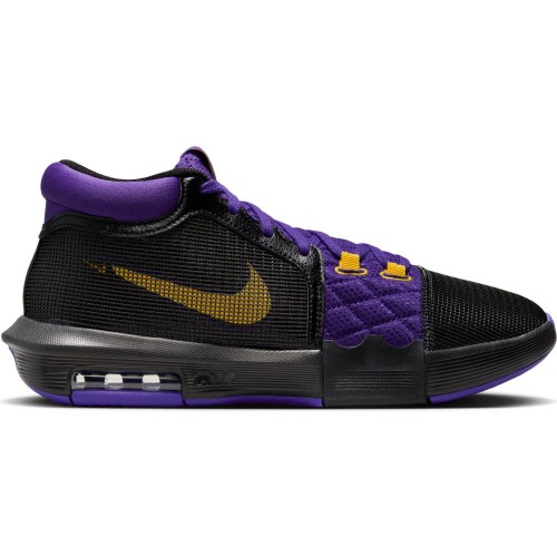 Кроссы Nike LeBron Witness 8 Lakers - мужская сетка размеров