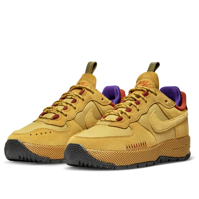 Nike Air Force 1 Wild Low Wheat Gold (W) - женская сетка размеров Nike Air Force 1 Wild Low Wheat Gold (W) - женская сетка размеров