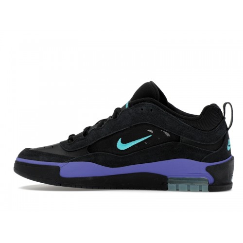 Кроссы Nike SB Air Max Ishod Wair Black Grape - мужская сетка размеров