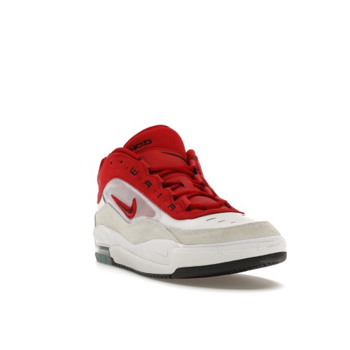 Кроссы Nike SB Air Max Ishod Wair 2 White Varsity Red - мужская сетка размеров