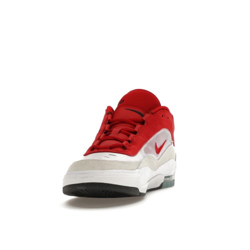 Кроссы Nike SB Air Max Ishod Wair 2 White Varsity Red - мужская сетка размеров