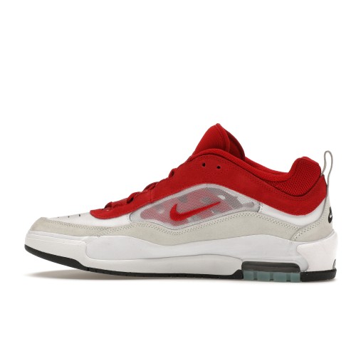 Кроссы Nike SB Air Max Ishod Wair 2 White Varsity Red - мужская сетка размеров