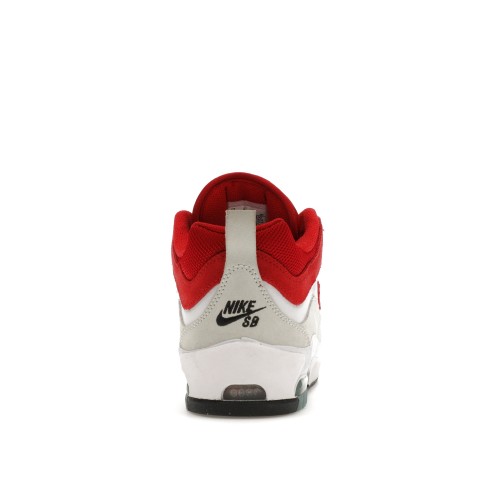 Кроссы Nike SB Air Max Ishod Wair 2 White Varsity Red - мужская сетка размеров