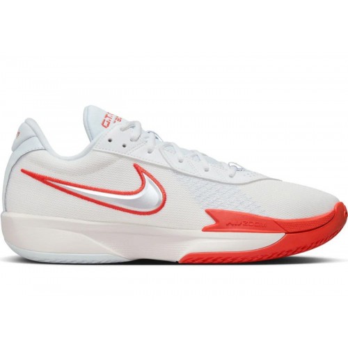 Кроссы Nike Zoom GT Cut Academy White Picante Red - мужская сетка размеров