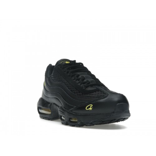 Кроссы Nike Air Max 95 Corteiz Honey Black - мужская сетка размеров