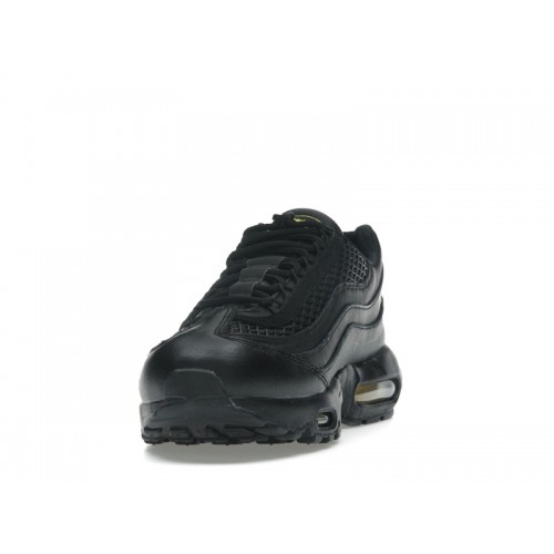 Кроссы Nike Air Max 95 Corteiz Honey Black - мужская сетка размеров