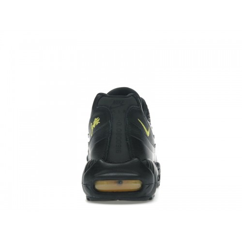 Кроссы Nike Air Max 95 Corteiz Honey Black - мужская сетка размеров
