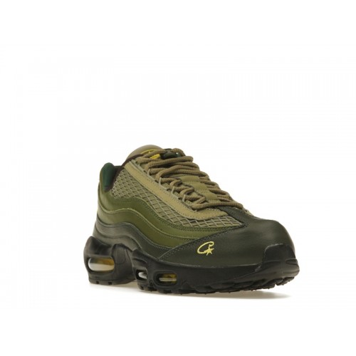 Кроссы Nike Air Max 95 SP Corteiz Gutta Green - мужская сетка размеров