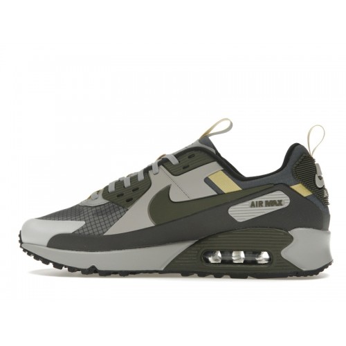 Кроссы Nike Air Max 90 Drift LIght Smoke Grey - мужская сетка размеров