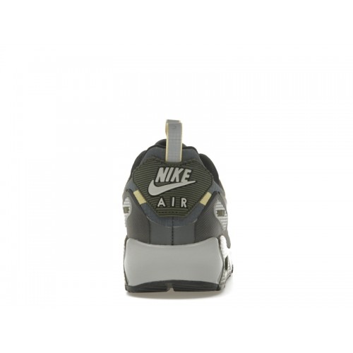 Кроссы Nike Air Max 90 Drift LIght Smoke Grey - мужская сетка размеров