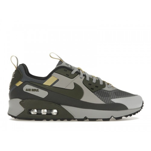 Кроссы Nike Air Max 90 Drift LIght Smoke Grey - мужская сетка размеров