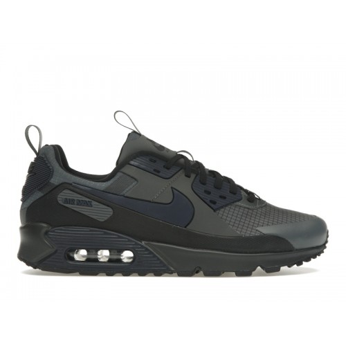 Кроссы Nike Air Max 90 Drift Iron Grey Black Anthracite Obsidian - мужская сетка размеров