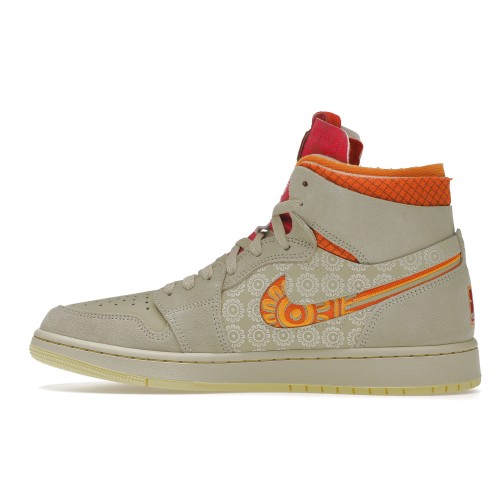Кроссы Jordan 1 High Zoom Air CMFT Somos Familia - мужская сетка размеров