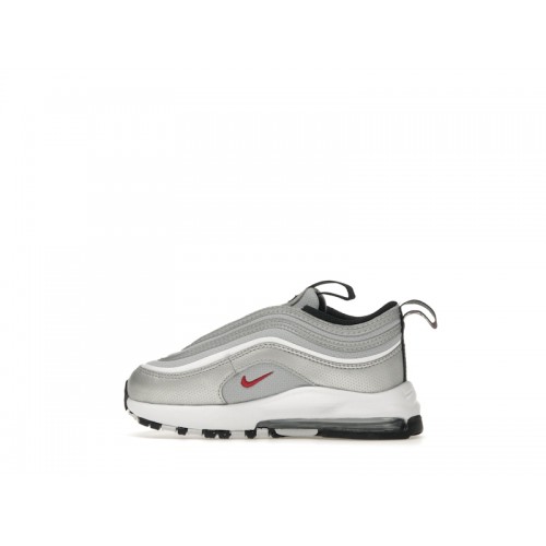 Кроссы Nike Air Max 97 QS Silver Bullet (2023) (TD) - детская сетка размеров