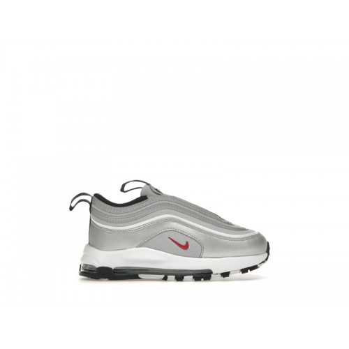 Кроссы Nike Air Max 97 QS Silver Bullet (2023) (TD) - детская сетка размеров