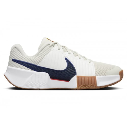 Кроссы Nike GP Challenge Pro HC Light Bone Summit White White Binary Blue - мужская сетка размеров
