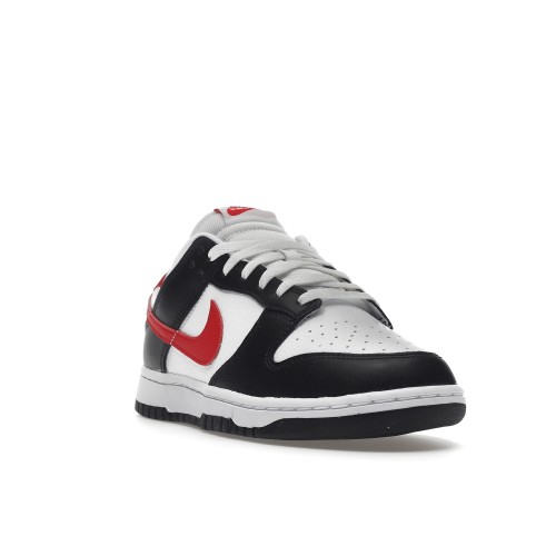 Кроссы Nike Dunk Low Retro Red Swoosh Panda - мужская сетка размеров