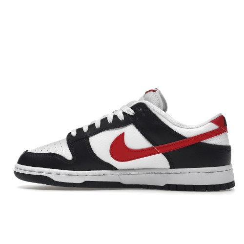 Кроссы Nike Dunk Low Retro Red Swoosh Panda - мужская сетка размеров