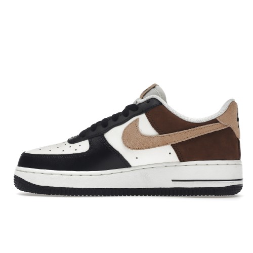 Кроссы Nike Air Force 1 Low 07 Mocha - мужская сетка размеров