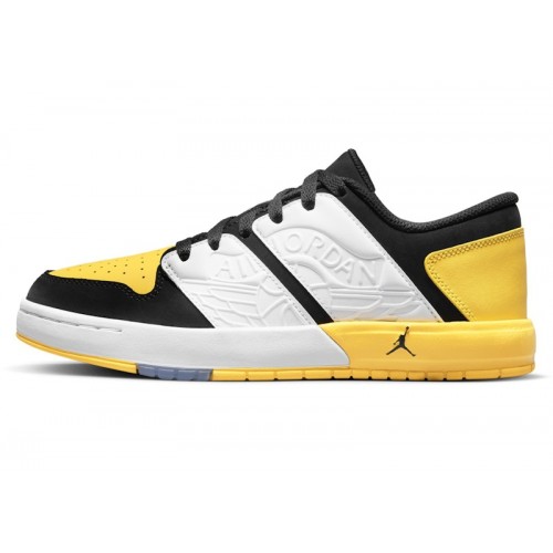 Air Jordan Nu Retro 1 Low GS Tour Yellow - подростковая сетка размеров
