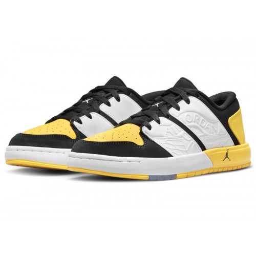 Air Jordan Nu Retro 1 Low GS Tour Yellow - подростковая сетка размеров